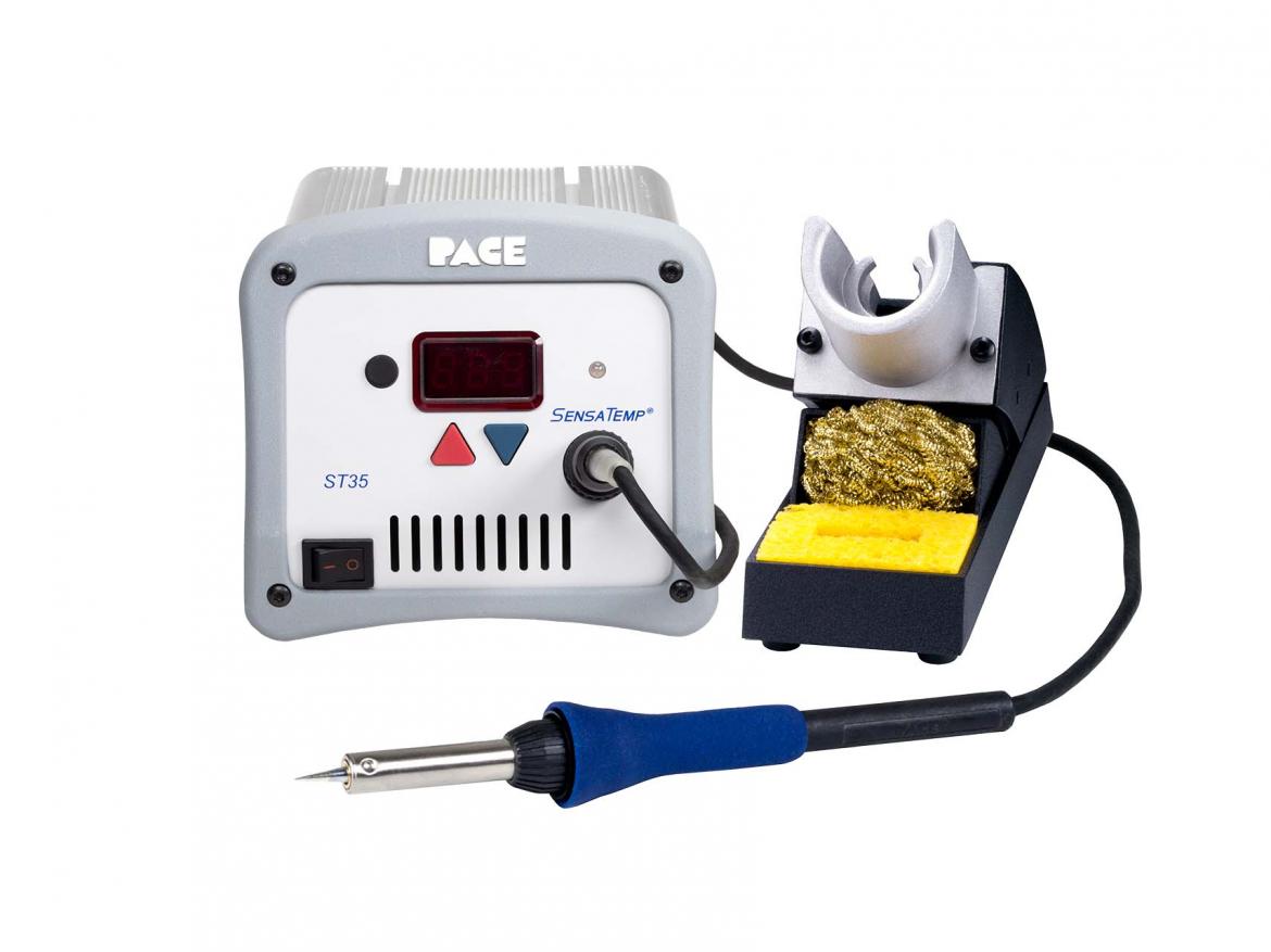 ST35 Sensatemp® Soldering Station w/ PS90 Soldering Iron Pace Worldwide